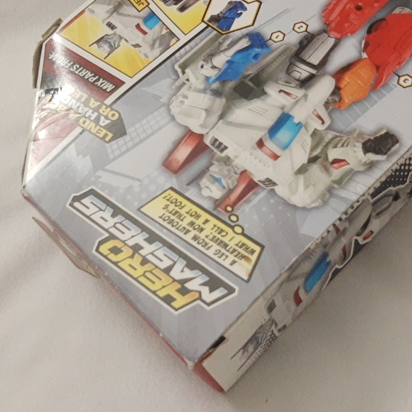 Transformers Hero Mashers JETFIRE SEALED w *BOX DAMAGE* - Picture 9 of 10